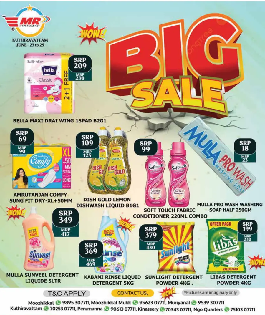 Tuesday Offer In MR Hypermarket Calicut